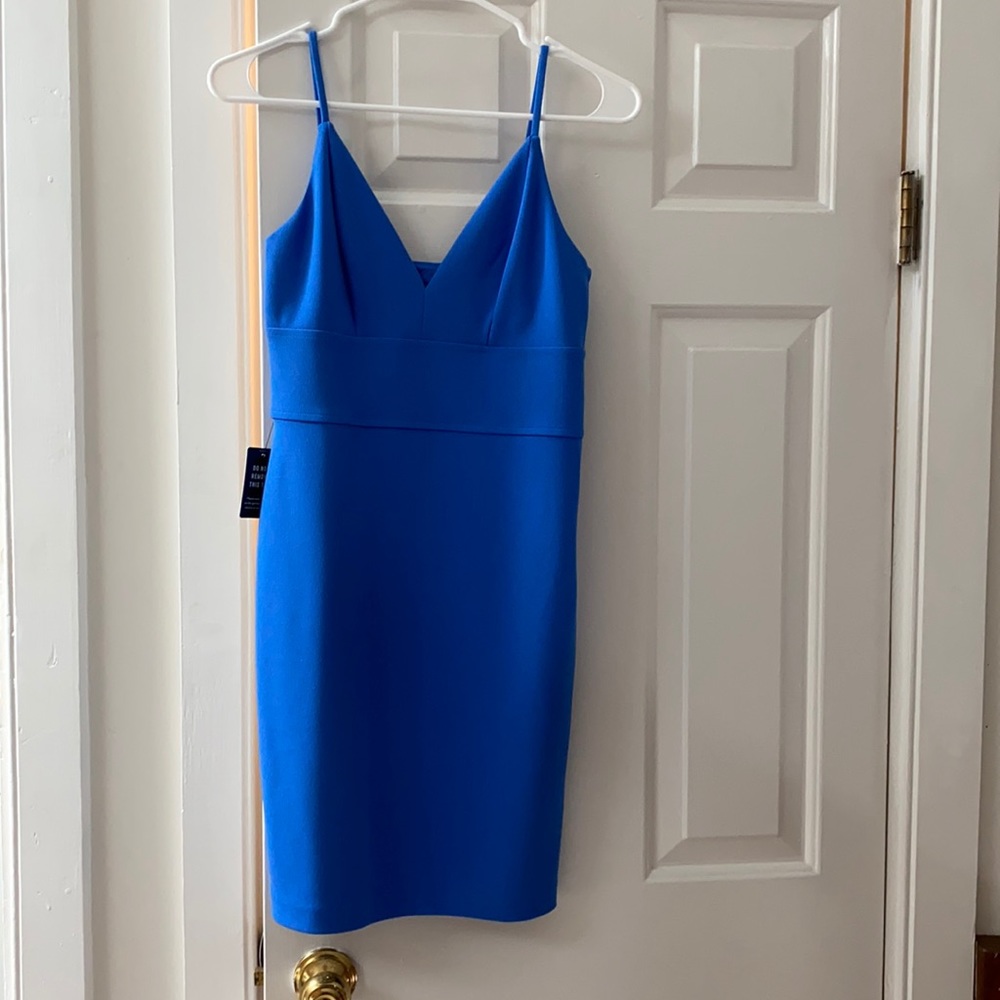 Blue Cocktail Dress